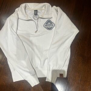 muskoa bear wear quarter zip sweater
